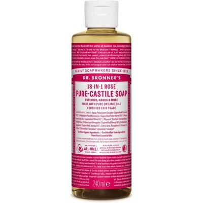 Dr Bronner's Bio-Rosen Flüssigseife - Flüssigseife Dr Bronner's Bio-Rosen Flüssigseife - Flüssigseife