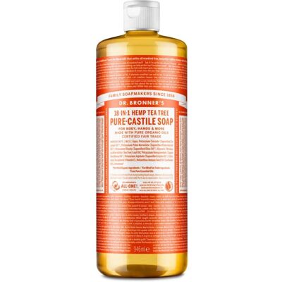 Dr. Bronner's Flüssigseife Teebaum (945ml) Dr. Bronner's Flüssigseife Teebaum (945ml)