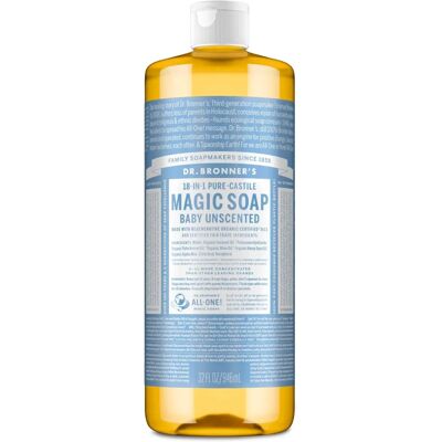 Dr. Bronner's Organic Unscented Liquid Soap - Liquid Soap Dr. Bronner's Organic Unscented Liquid Soap - Liquid Soap
