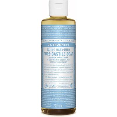 Savon liquide 18-en-1 de Dr. Bronner's - Tout usage biologique et végane Savon liquide 18-en-1 de Dr. Bronner's - Tout usage biologique et végane