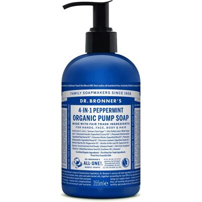 Savon au Sucre Bio de Dr. Bronner's Menthe - Savon - Publicité Savon au Sucre Bio de Dr. Bronner's Menthe - Savon - Publicité