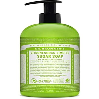 Dr. Bronner's Lemongrass Lime Flüssigseife 710 ml - Körperpflege Dr. Bronner's Lemongrass Lime Flüssigseife 710 ml - Körperpflege