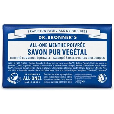 Savon Solide Menthe Poivrée - Savon Solide - Publicité Savon Solide Menthe Poivrée - Savon Solide - Publicité