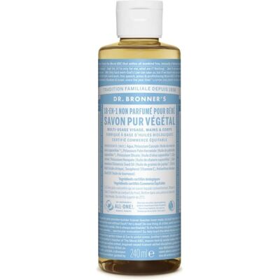 Savon Liquide Bio Sans Parfum pour Bébé - 240ml Savon Liquide Bio Sans Parfum pour Bébé - 240ml