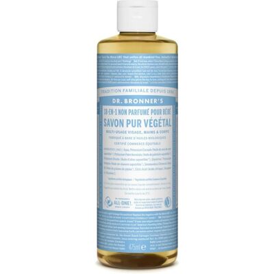 Jabón Líquido Orgánico Sin Perfume - Piel Sensible - Dr. Bronners Jabón Líquido Orgánico Sin Perfume - Piel Sensible - Dr. Bronners