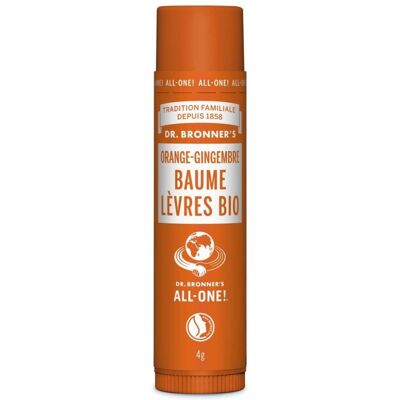 Baume à Lèvres Bio Dr. Bronners - Cire d'abeille, jojoba, avocat - Publicité Baume à Lèvres Bio Dr. Bronners - Cire d'abeille, jojoba, avocat - Publicité