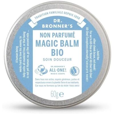 Dr. Bronners Organiczny Magiczny Balsam - Uspokaja i Chroni Skórę - 60g Dr. Bronners Organiczny Magiczny Balsam - Uspokaja i Chroni Skórę - 60g