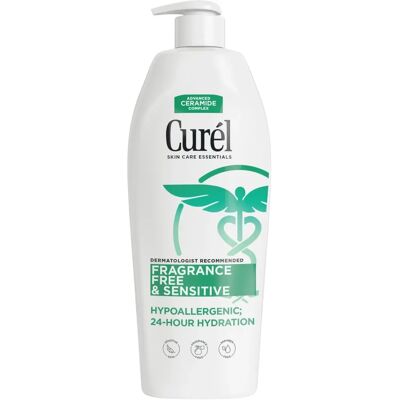 Lotion Quotidienne Curel - Sans Parfum, Peau Sèche, 13 Oz - Publicité Lotion Quotidienne Curel - Sans Parfum, Peau Sèche, 13 Oz - Publicité
