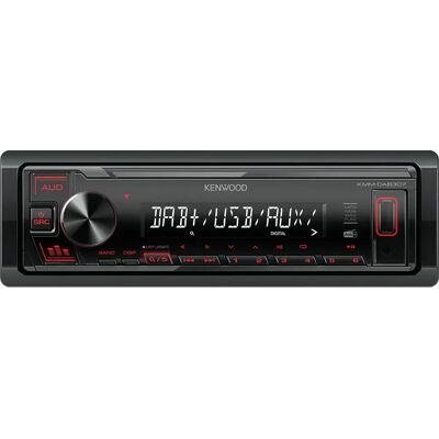 Kenwood KMM-DAB307AO Ricevitore multimediale auto - Nero - 200 W - MP3, USB, DAB+ Kenwood KMM-DAB307AO Ricevitore multimediale auto - Nero - 200 W - MP3, USB, DAB+