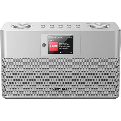 Kenwood CR-ST100S - Radio Internet, DAB+ & FM, Bluetooth, Argent - Publicité Kenwood CR-ST100S - Radio Internet, DAB+ & FM, Bluetooth, Argent - Publicité
