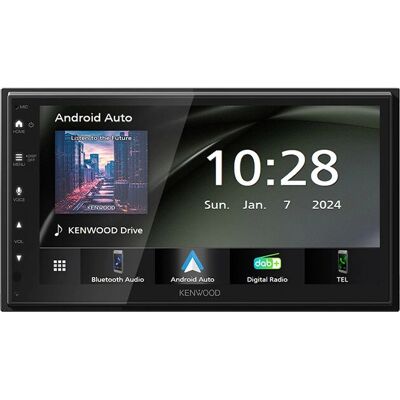 Kenwood DMX6523DABS Car Media Receiver - Black - Car Type Kenwood DMX6523DABS Car Media Receiver - Black - Car Type
