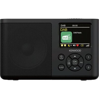Kenwood CR-M33DAB - Radio portatile con Bluetooth, DAB+ e FM Kenwood CR-M33DAB - Radio portatile con Bluetooth, DAB+ e FM