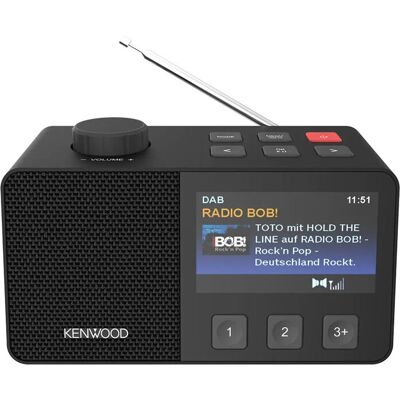 Kenwood CR-M70DAB Radio Digitale Portatile Nero Kenwood CR-M70DAB Radio Digitale Portatile Nero
