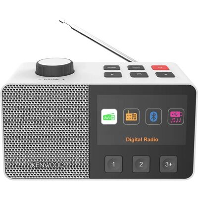 Kenwood CR-M70DAB Tragbares Radio - DAB+ FM-RDS Einfachmodus Kenwood CR-M70DAB Tragbares Radio - DAB+ FM-RDS Einfachmodus