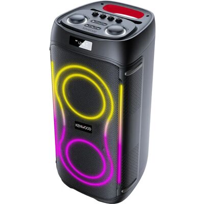 Kenwood Draagbare Bluetooth Party Speaker - 100W - Zwart Kenwood Draagbare Bluetooth Party Speaker - 100W - Zwart