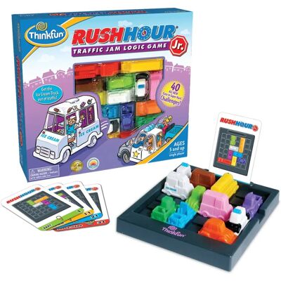 ThinkFun Rush Hour Jr. Traffic Jam Logic Game - Logic Game ThinkFun Rush Hour Jr. Traffic Jam Logic Game - Logic Game