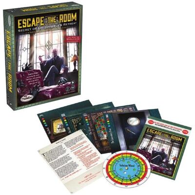 ThinkFun 7352 Jeu Escape Room Dr. Gravely - Jeu de Société - Publicité ThinkFun 7352 Jeu Escape Room Dr. Gravely - Jeu de Société - Publicité