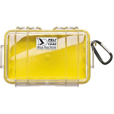Estojo Peli 1040 - Resistente a impactos, à prova d'água, à prova de poeira - Amarelo Estojo Peli 1040 - Resistente a impactos, à prova d'água, à prova de poeira - Amarelo