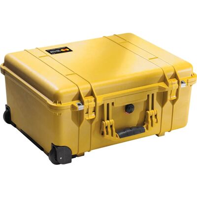 Boîtier d'équipement Peli 1560 - Durable, Jaune, Rangement professionnel - Publicité Boîtier d'équipement Peli 1560 - Durable, Jaune, Rangement professionnel - Publicité