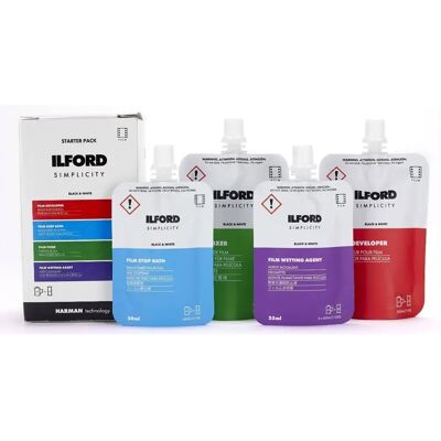 Ilford Film Development Kit - Black & White Film Starter Pack Ilford Film Development Kit - Black & White Film Starter Pack