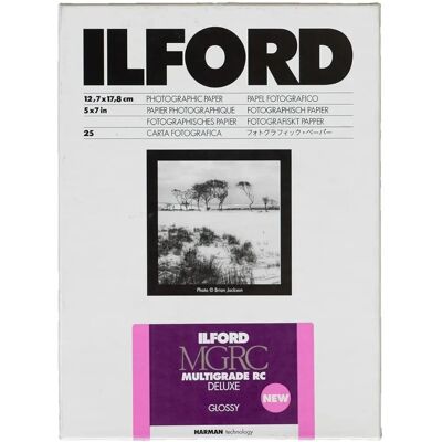 Ilford Multigrade MG V RC Schwarzweiß-Fotopapier - 100 Blatt Ilford Multigrade MG V RC Schwarzweiß-Fotopapier - 100 Blatt