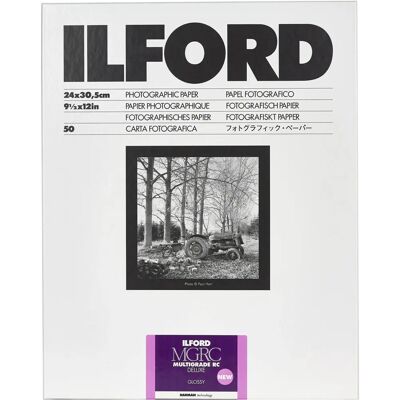 Ilford Multigrade RC Deluxe - Carta Fotografica - 24x30cm Ilford Multigrade RC Deluxe - Carta Fotografica - 24x30cm