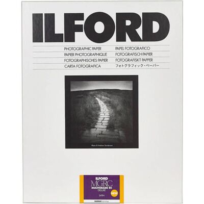 Ilford Carta Multigrade RC Deluxe Satin 8,9x12,7 cm - Carta fotografica Ilford Carta Multigrade RC Deluxe Satin 8,9x12,7 cm - Carta fotografica