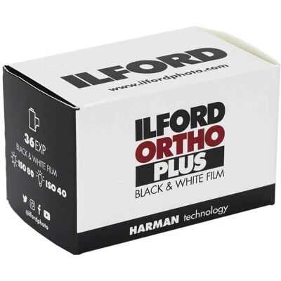 Ilford Ortho Plus 135-36 Film - Hochauflösende Schwarzweißfilm - Landschaft geeignet Ilford Ortho Plus 135-36 Film - Hochauflösende Schwarzweißfilm - Landschaft geeignet