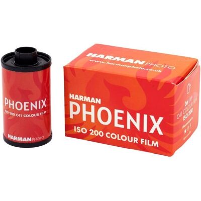 Harman Phoenix 200 - Film couleur - 36 expositions Harman Phoenix 200 - Film couleur - 36 expositions
