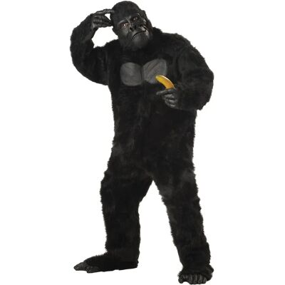 California Costumes Gorilla Goin' Ape Black King Kong Jungle Animal Deluxe Mascot Adult Mens Costume - Costumes California Costumes Gorilla Goin' Ape Black King Kong Jungle Animal Deluxe Mascot Adult Mens Costume - Costumes
