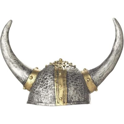 California Costume Collections Casque Viking - Argent, Taille Unique - Casque Viking - Publicité California Costume Collections Casque Viking - Argent, Taille Unique - Casque Viking - Publicité