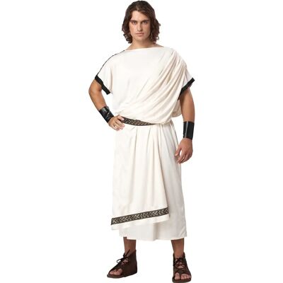 California Costumes Toga Classique Deluxe Jules César - Costume California Costumes Toga Classique Deluxe Jules César - Costume