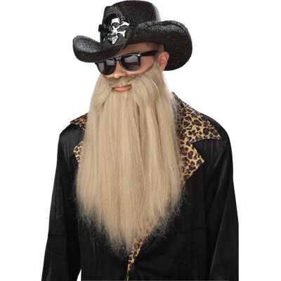 California Costume Collections Déguisement de rocker blond des années 80 - Set barbe & moustache - Publicité California Costume Collections Déguisement de rocker blond des années 80 - Set barbe & moustache - Publicité