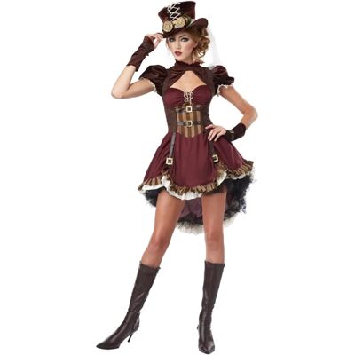 Costume Steampunk Victorien Gothique California Costume Collections - Multicolore Grand Costume Steampunk Victorien Gothique California Costume Collections - Multicolore Grand