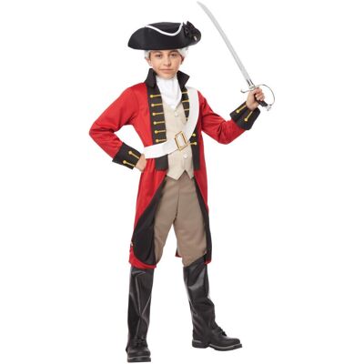 California Costume Collections Colonial Redcoat Boy Costume - Costumes California Costume Collections Colonial Redcoat Boy Costume - Costumes