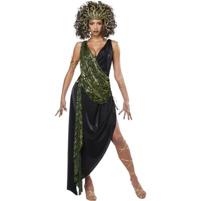 California Costume Collections Sedusa Medusa Greek Mythology Mythical Serpent Monster Costume - Women California Costume Collections Sedusa Medusa Greek Mythology Mythical Serpent Monster Costume - Women
