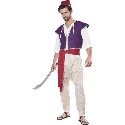 Collection de Costumes California Costume Héros Populaire Arabe Aladdin Ali Baba Prince du Désert - Publicité Collection de Costumes California Costume Héros Populaire Arabe Aladdin Ali Baba Prince du Désert - Publicité