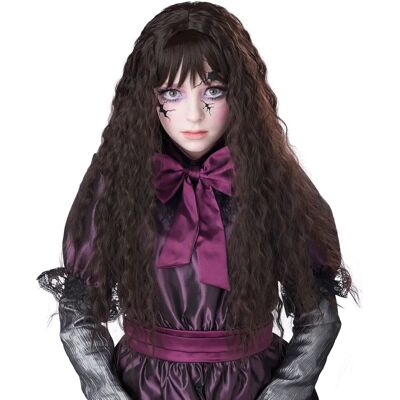 JADEO Long Wavy Brown Wig Child - Wig JADEO Long Wavy Brown Wig Child - Wig