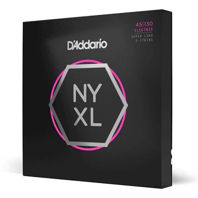 Nickelbelagda NYXL45130SL - Mycket lång skala Elektrisk/Bas Strängar Nickelbelagda NYXL45130SL - Mycket lång skala Elektrisk/Bas Strängar