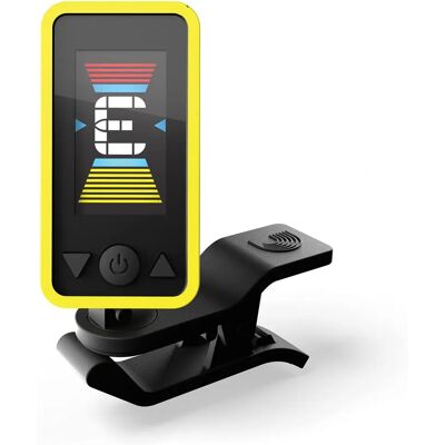 Tuner Eclipse per headstock di D'Addario - Giallo - Accessorio per chitarra Tuner Eclipse per headstock di D'Addario - Giallo - Accessorio per chitarra