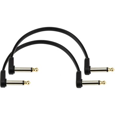 D'Addario PW-FPRR-206OS Custom Flach Patchkabel 15cm - Patch Kabel D'Addario PW-FPRR-206OS Custom Flach Patchkabel 15cm - Patch Kabel