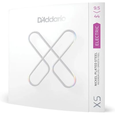 Cordes pour guitare électrique XSE09544 revêtues de nickel D'Addario - 9,5-44 - Publicité Cordes pour guitare électrique XSE09544 revêtues de nickel D'Addario - 9,5-44 - Publicité