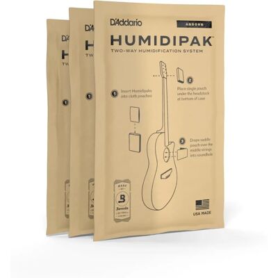 D'Addario PW-HPAP-03 Gitarrenbefeuchter Nachfüllset D'Addario PW-HPAP-03 Gitarrenbefeuchter Nachfüllset