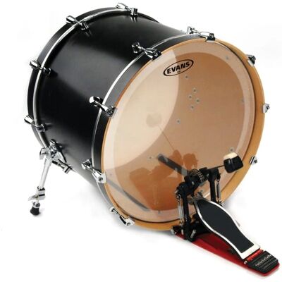 Evans EQ4 Průhledná basa - Bass Drum Evans EQ4 Průhledná basa - Bass Drum