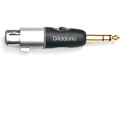 Planet Waves PW-P047AA Kabelkontakt - XLR, 1/4" Svart, Silver Planet Waves PW-P047AA Kabelkontakt - XLR, 1/4" Svart, Silver