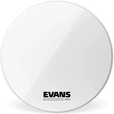 Evans MX1 Grancassa Marcia Bianca 24" - Testata per tamburi da marcia Evans MX1 Grancassa Marcia Bianca 24" - Testata per tamburi da marcia
