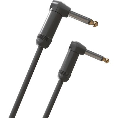 Planet Waves PW-AMSGRR-20 audio cable - Angled 6.09m - Black Planet Waves PW-AMSGRR-20 audio cable - Angled 6.09m - Black