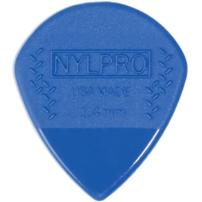 D'Addario Model 3NPR7-10 Nylon Gitaarpicks - Jazz Vorm - Controle Grip D'Addario Model 3NPR7-10 Nylon Gitaarpicks - Jazz Vorm - Controle Grip