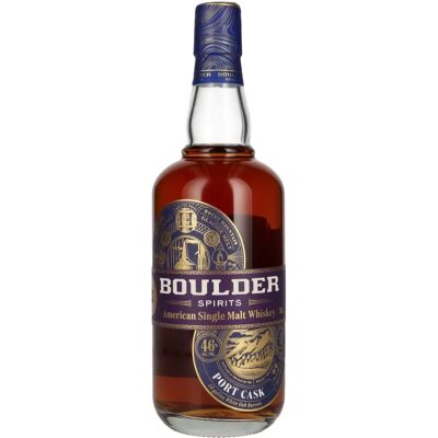 Boulder Spirits Boulder Port Cask Finish Whiskey - Whiskey Boulder Spirits Boulder Port Cask Finish Whiskey - Whiskey