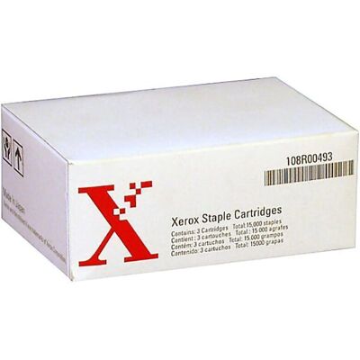 Xerox 108r00493 - Staples-kassett - 3 Varianter Xerox 108r00493 - Staples-kassett - 3 Varianter